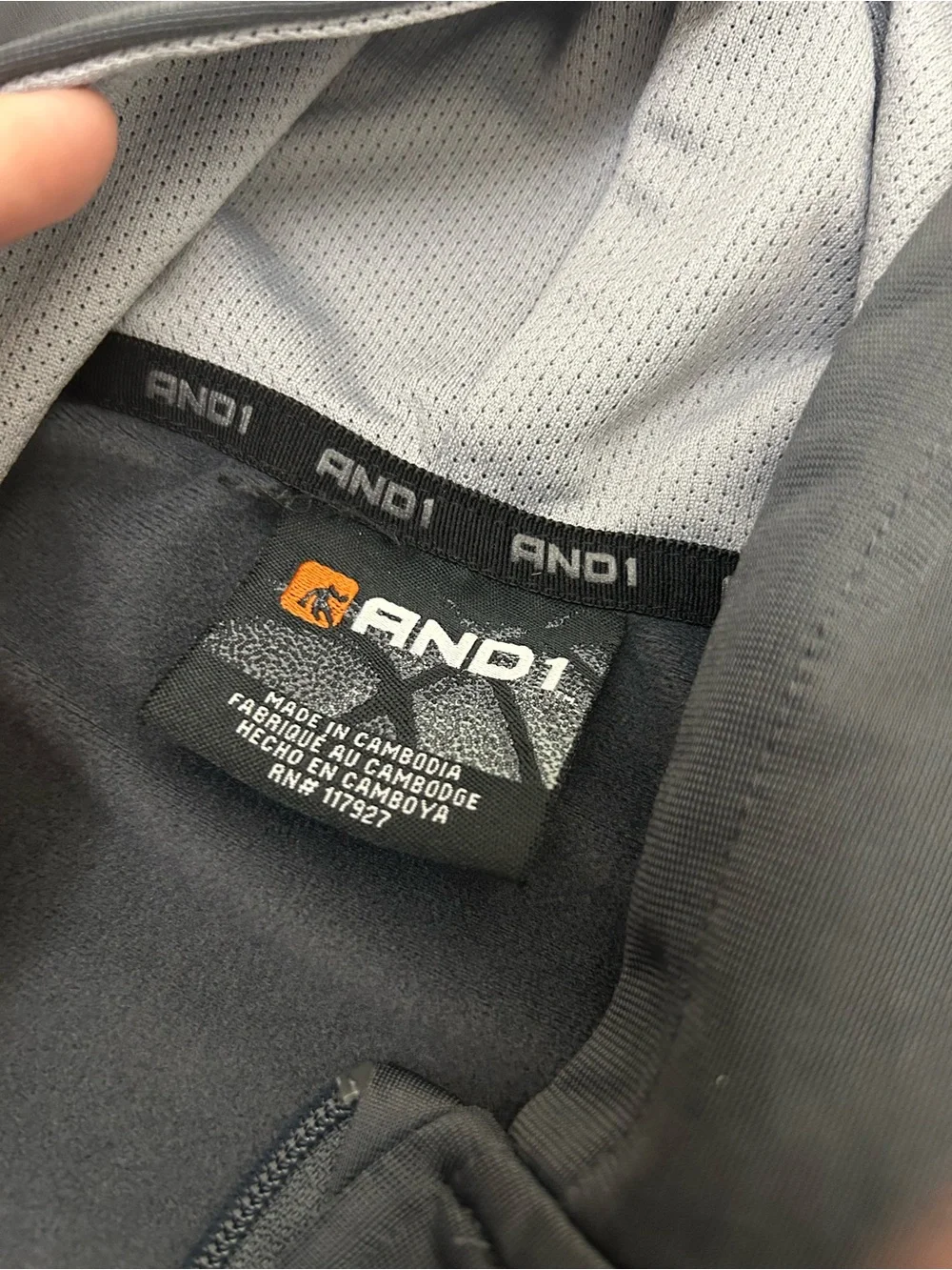 And1 size questions