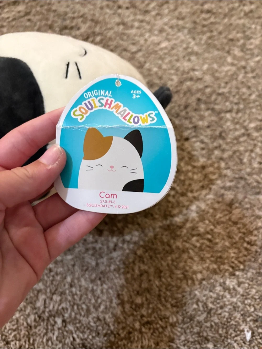 Squishmallows collectors fabric huggable