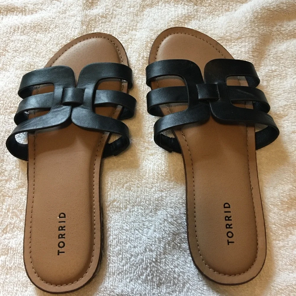 torrid sandal loafer