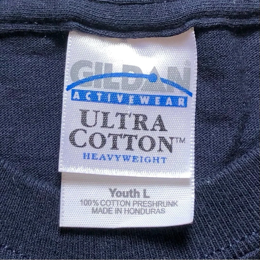 Gildan across shirt
