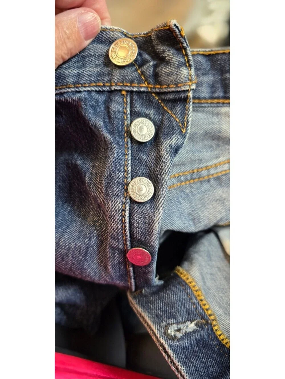 Circa 2016 Levi 501 Button Fly 36x34 in great shape