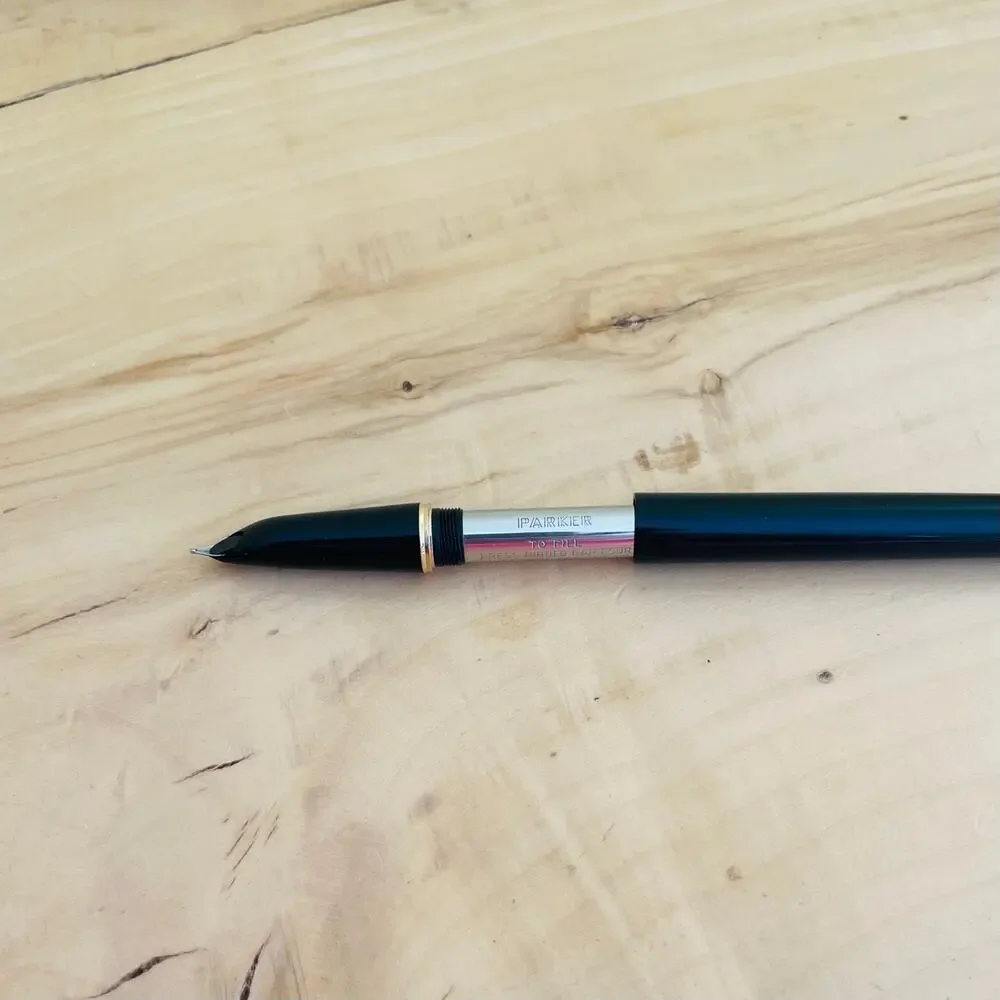 Parker black lucite