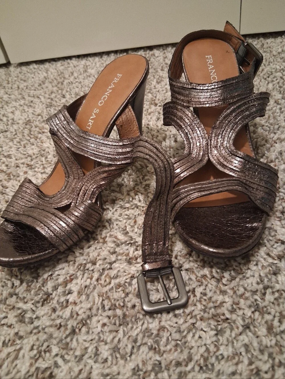 Frano Sarto Bronze Shoes