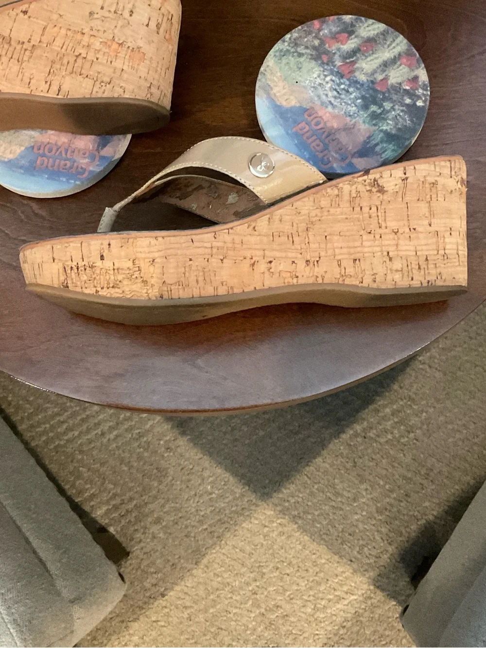 Sam Edelman sandals slip croc