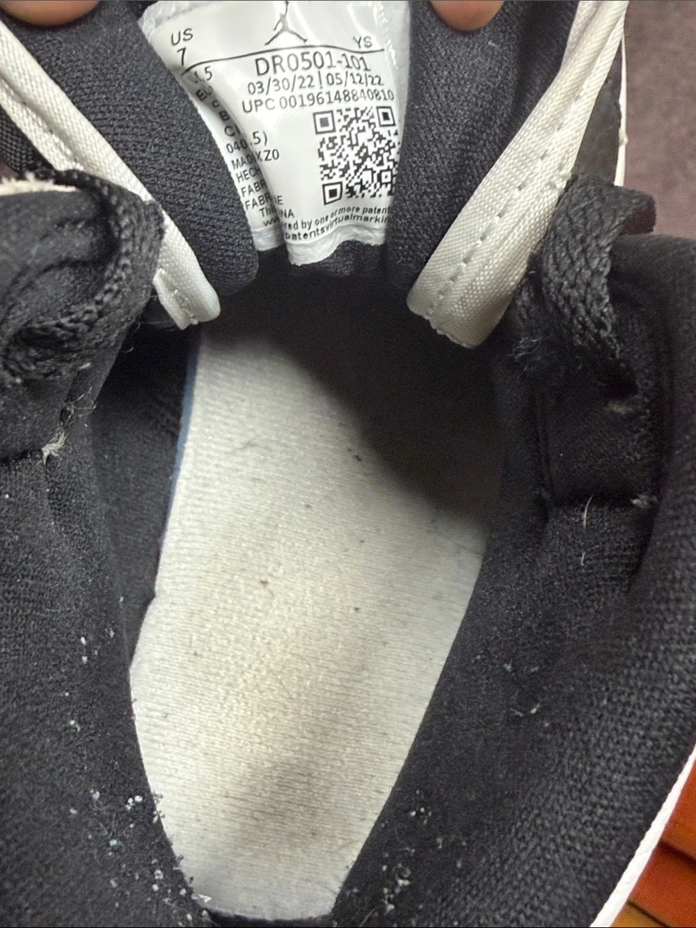 Jordan top upper