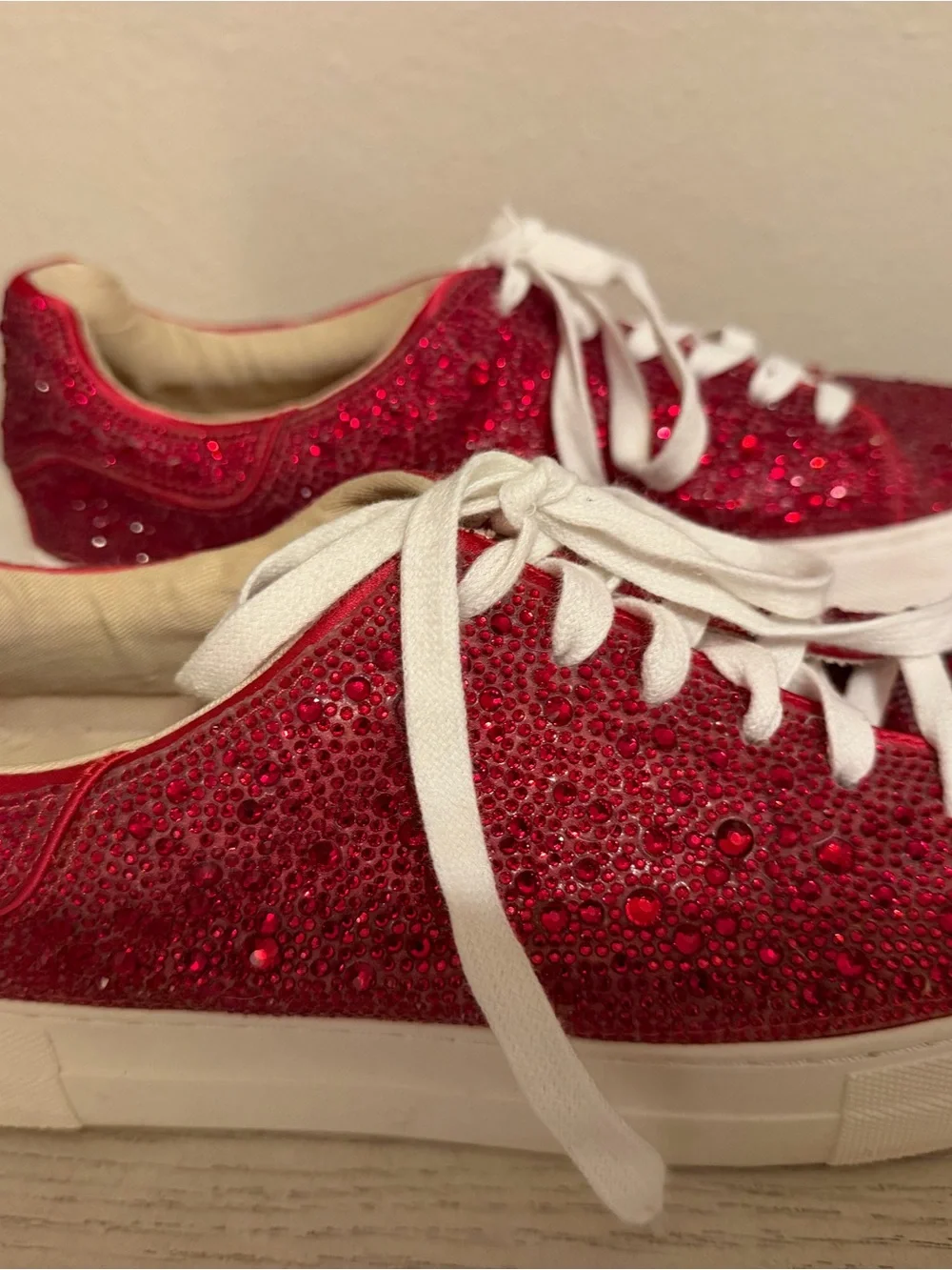 Betsey Johnson sparkling red