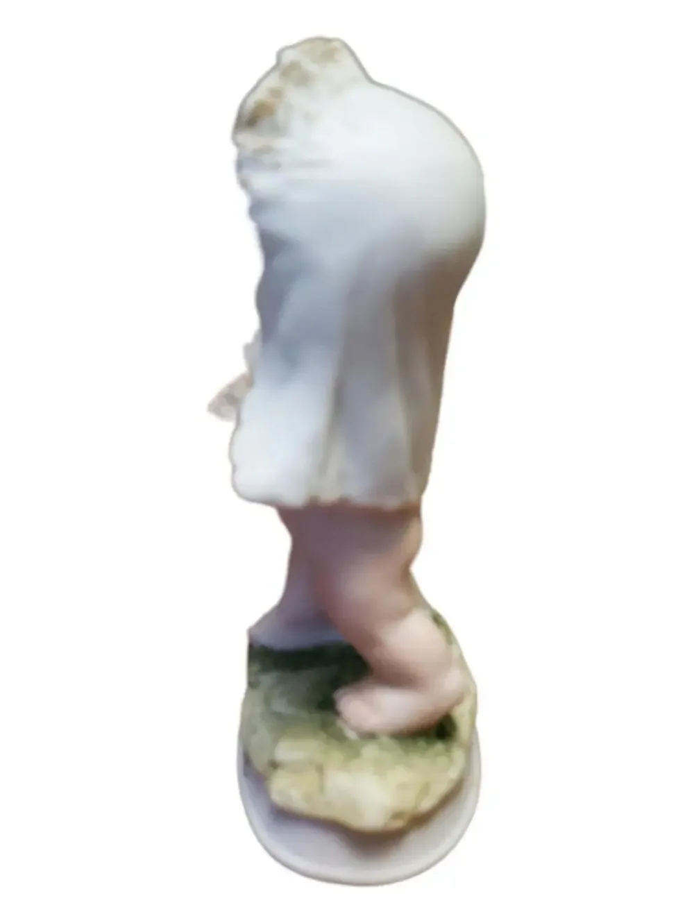 Lefton birthday month angel, June bride, Vintage girl figurine, tagged, kw331