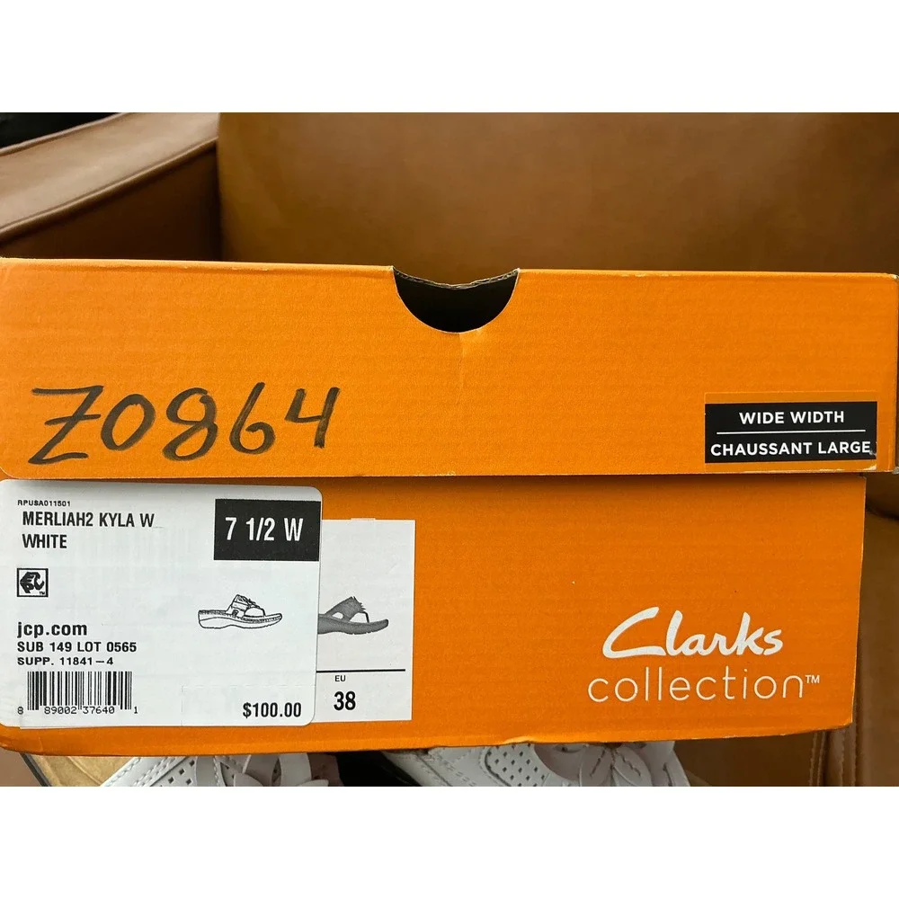 Clarks slide ortholite let