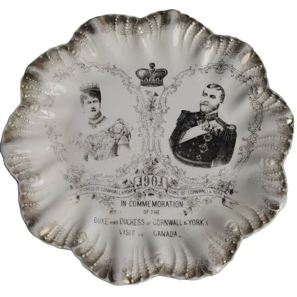 Vintage Duchess & Duke 1901 Plate‎