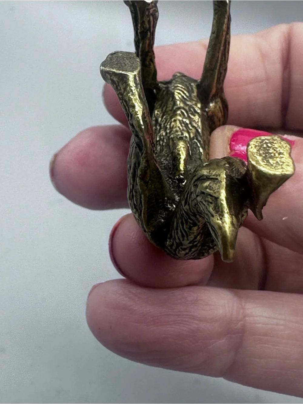 Brass German Shepherd detailed german