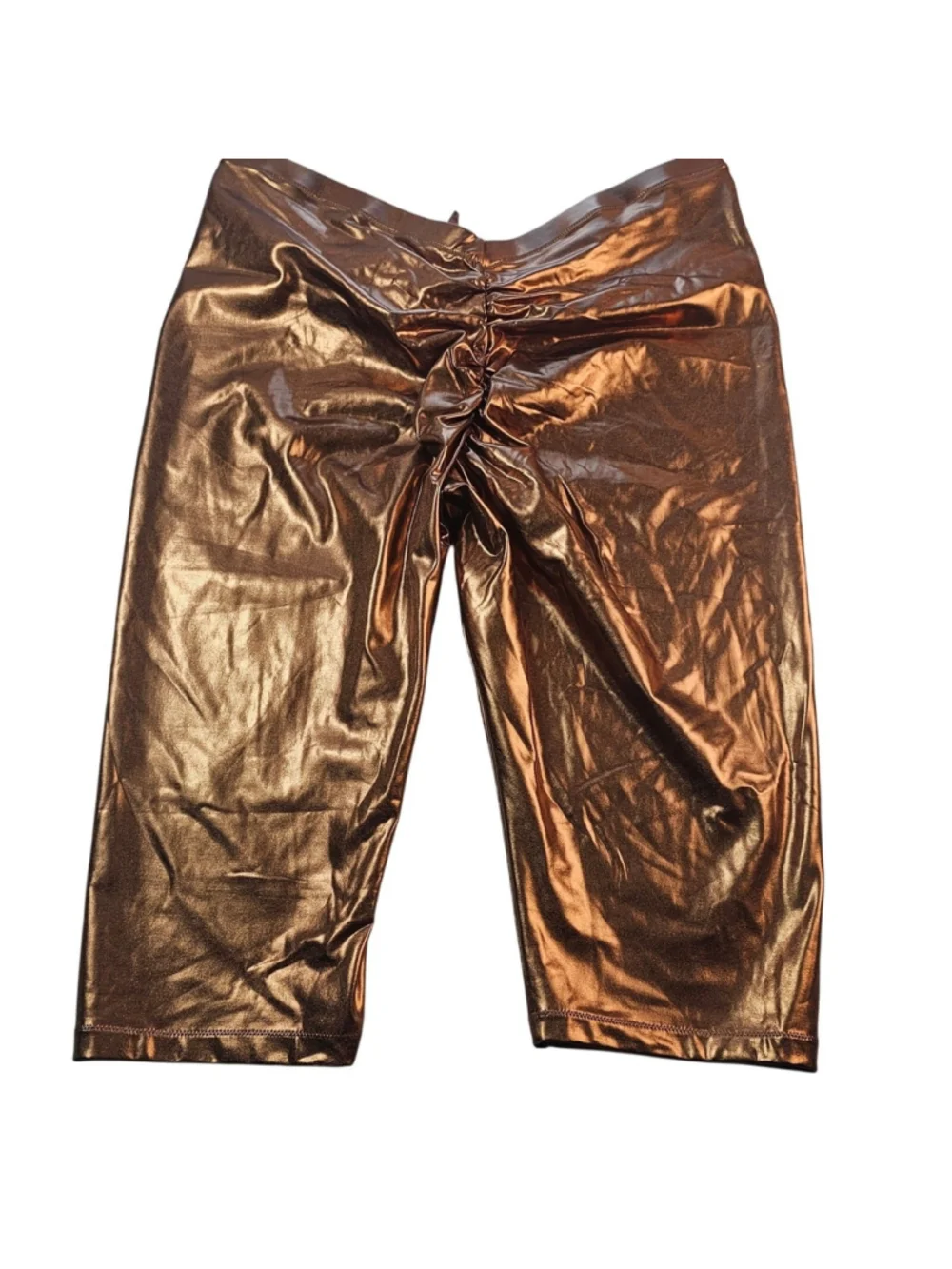 NWT Skims V Waist Contour Swim Pants 3X Penny Gold