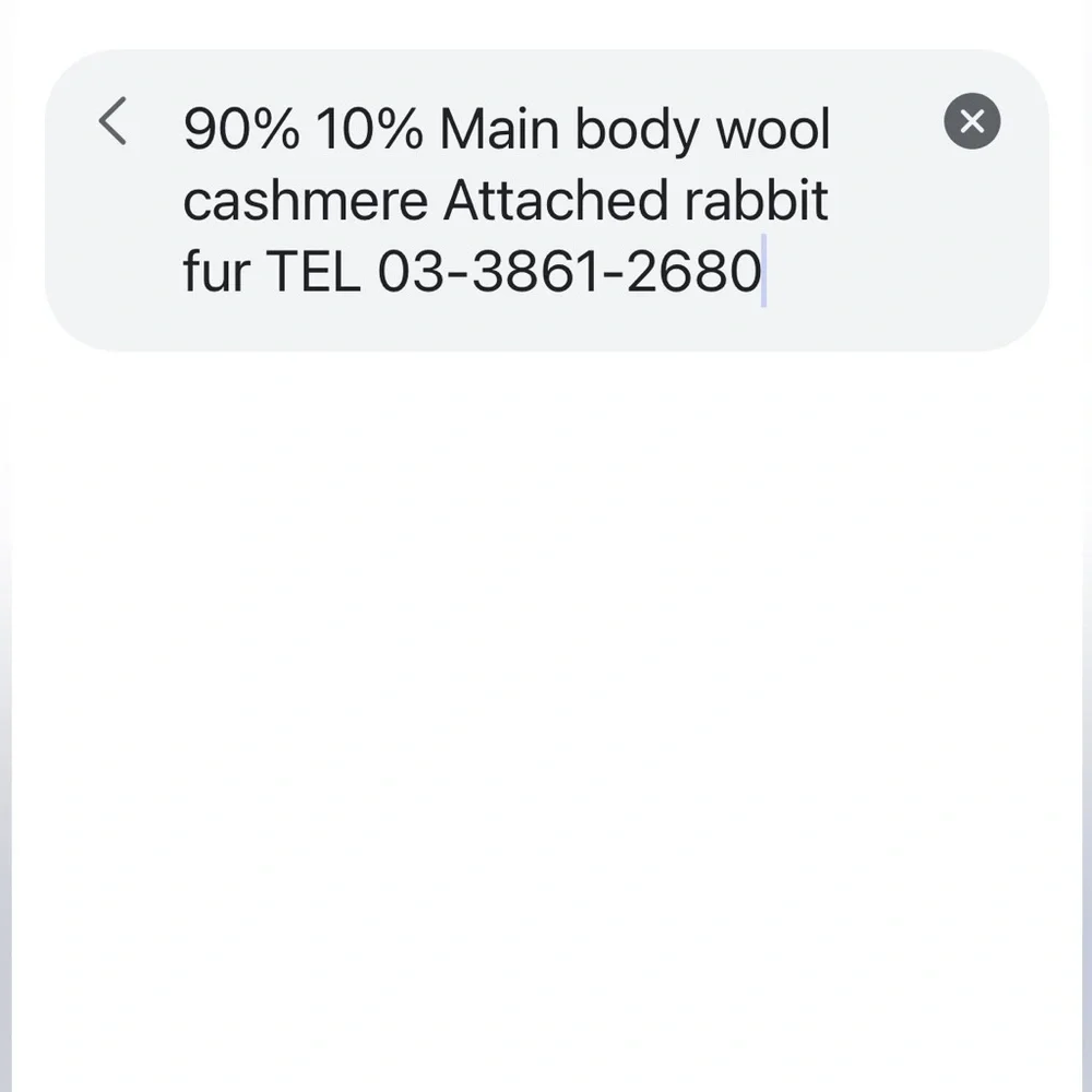 Wool Cashmere Wrap with Rabbit Fur Trim MENORCA aprox 66X20