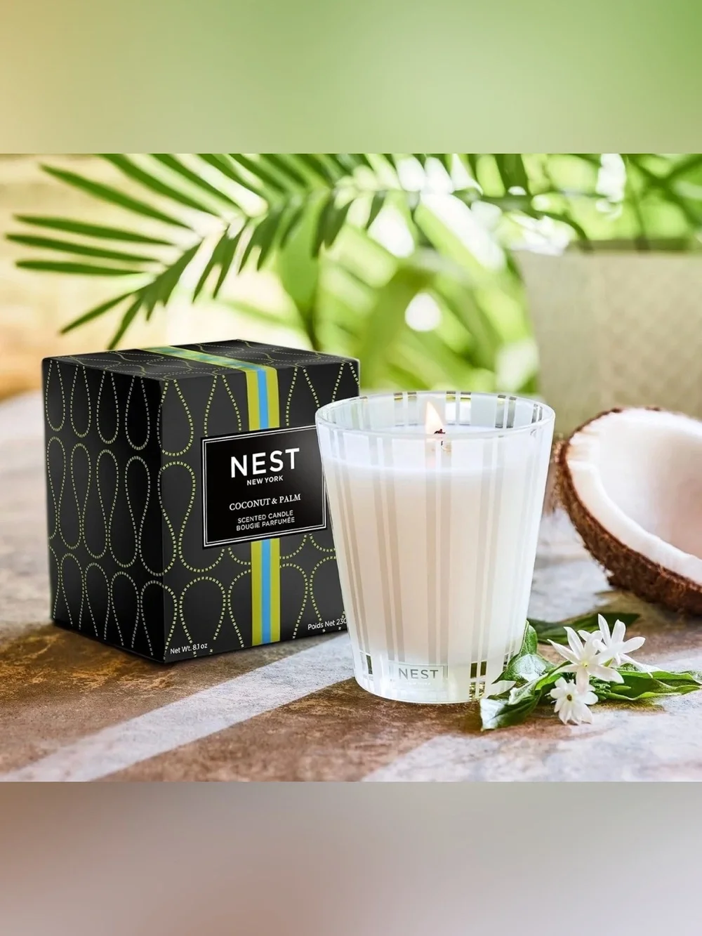 NEST New York Fragrances Coconut & Palm Scented Candle 8.1oz