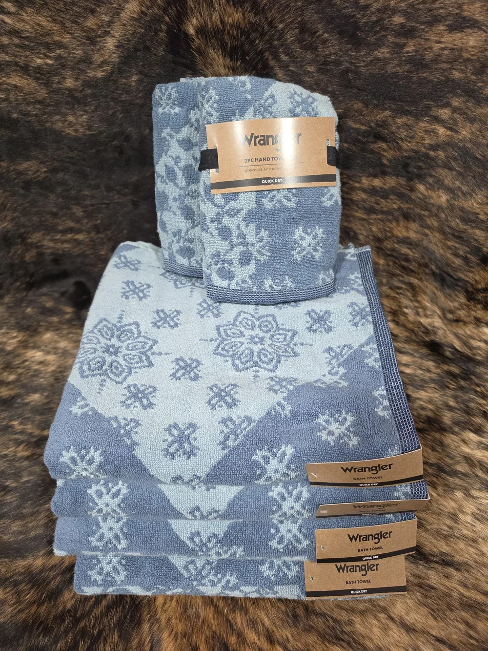 Wrangler piece towel