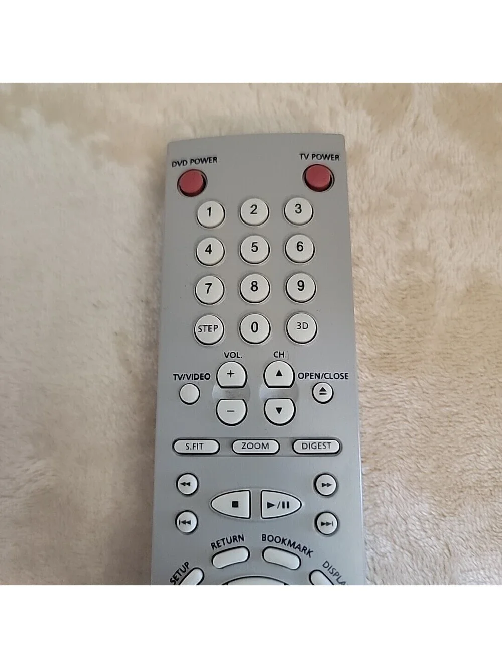 Samsung remote has