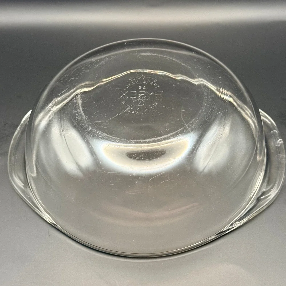 Pyrex vintage clear