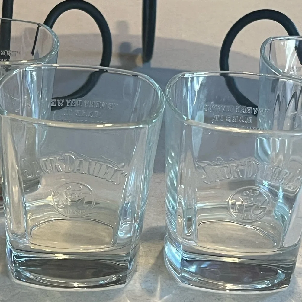 Jack Daniels vintage beveled