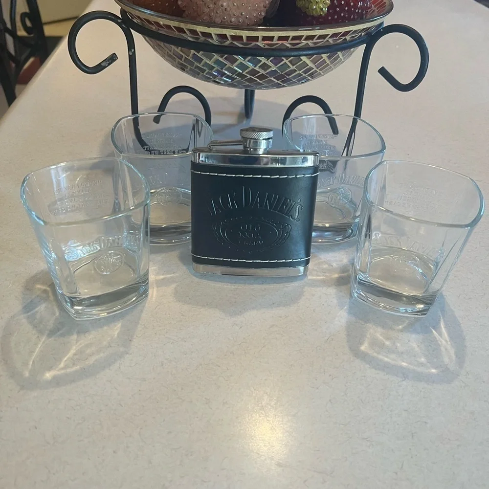 Jack Daniels vintage beveled