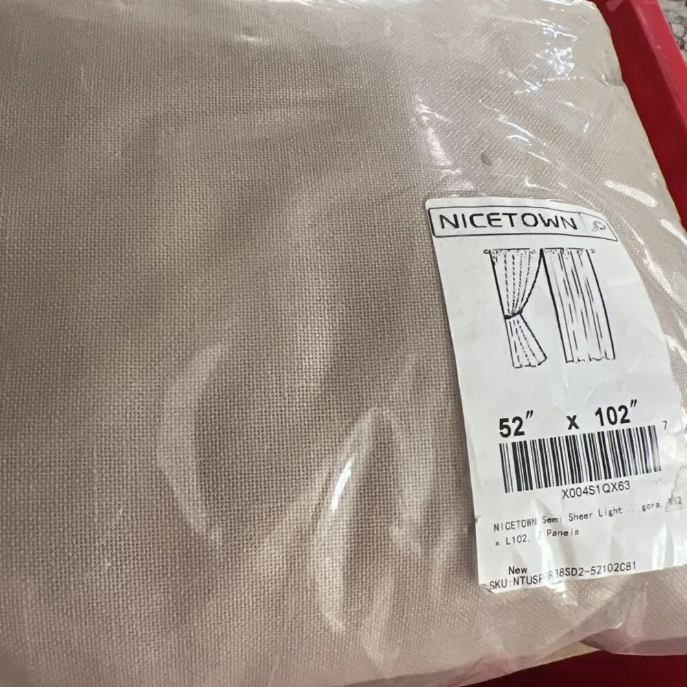 nicetown semi sheer