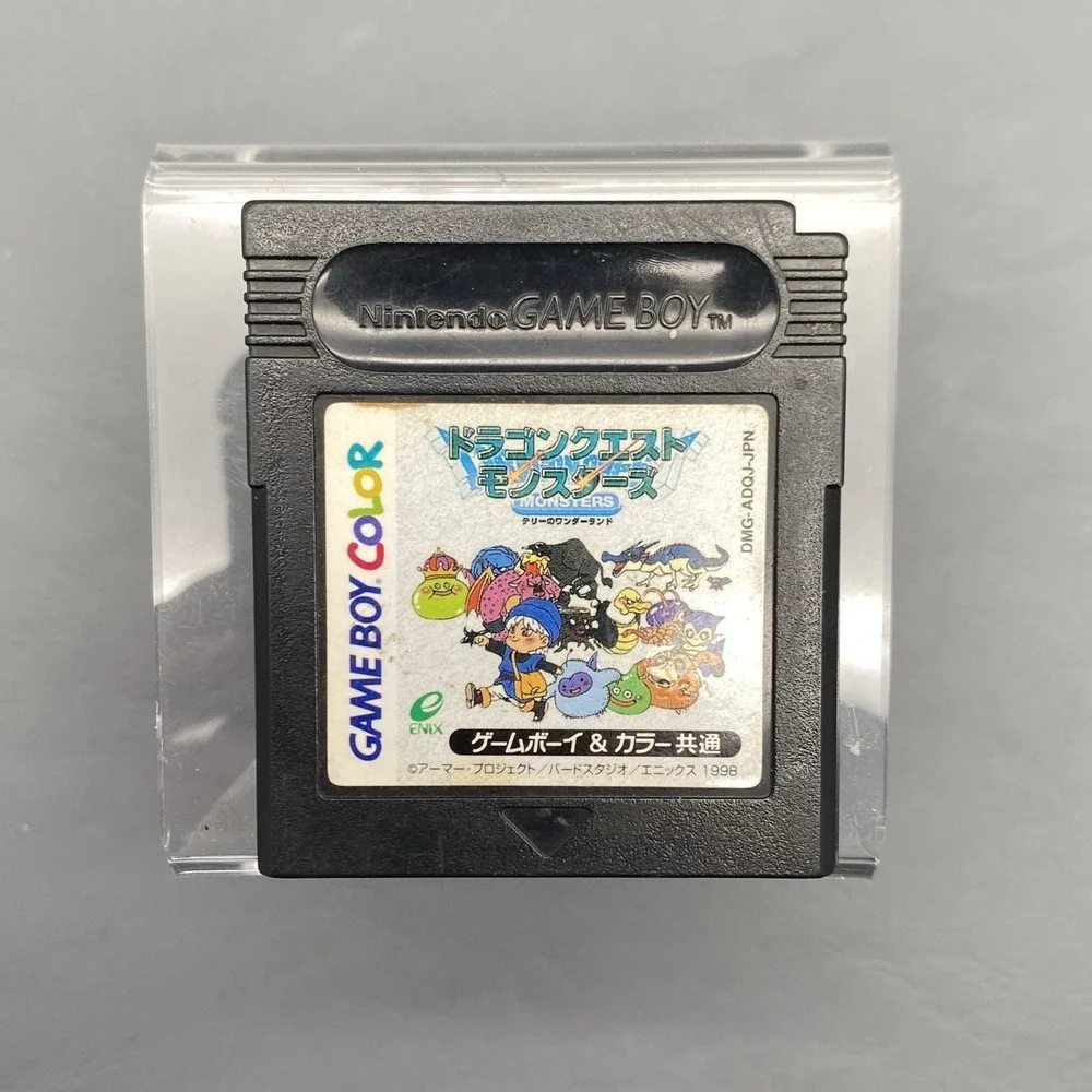 Dragon Quest Monsters Nintendo Game Boy Enix 1998 Japanese Import