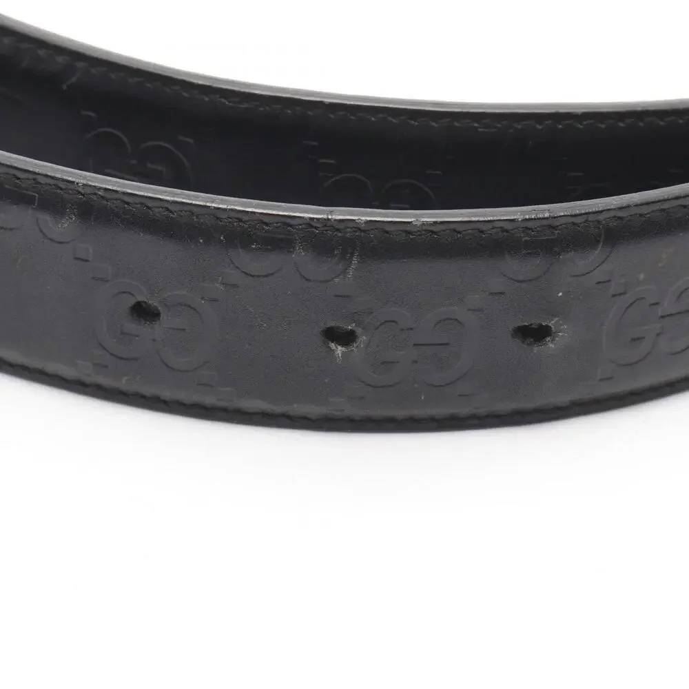 Gucci leather belt