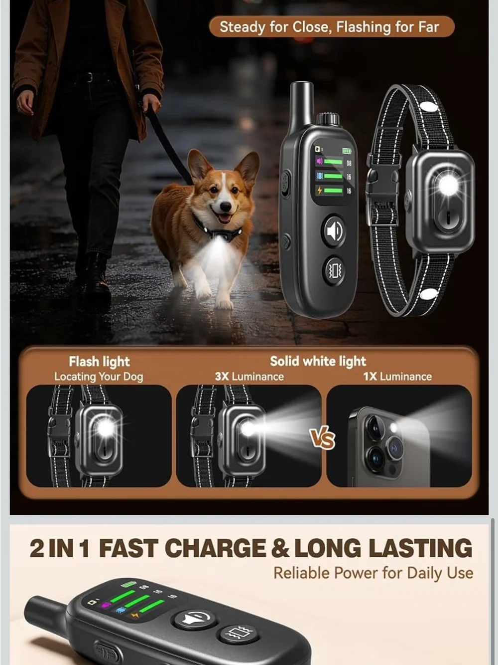 N/A black rechargeable