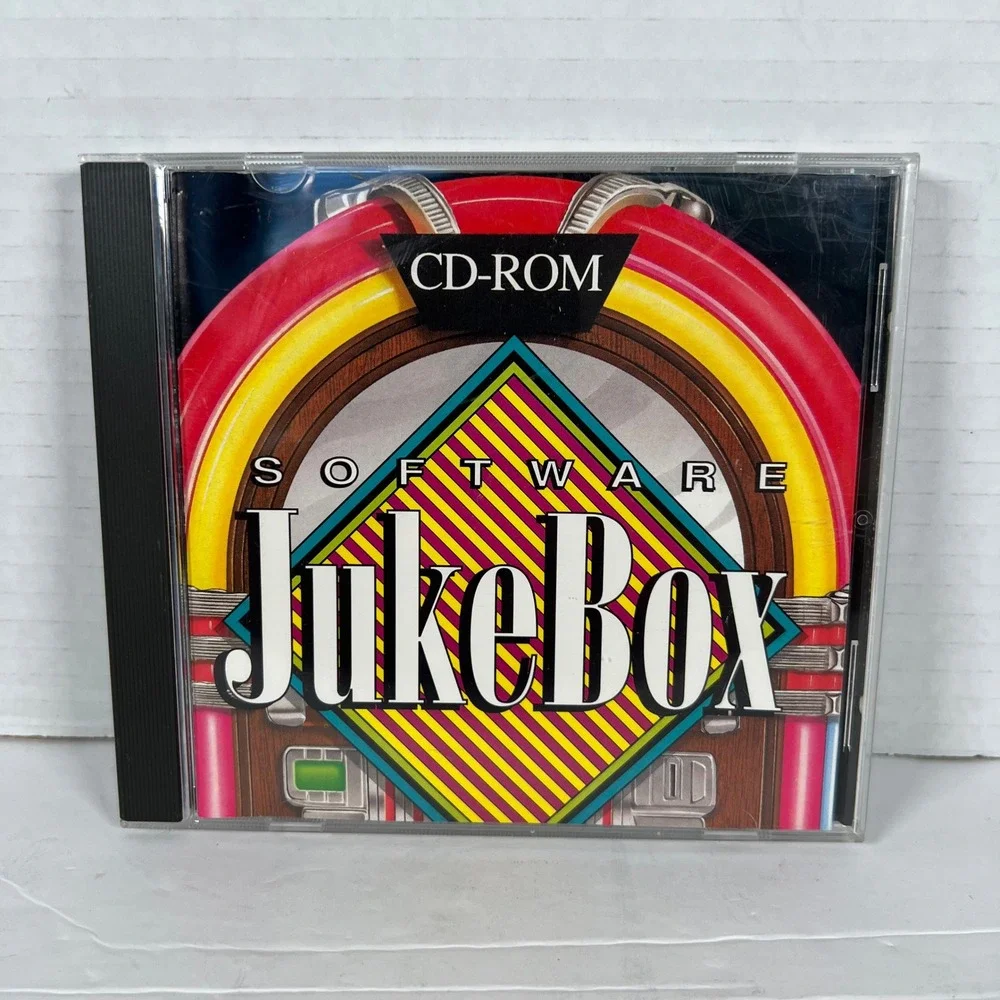 Software JukeBox Vol 1 No 3 MS-DOS PC CD-ROM 1994 SelectWare Links JetFighter