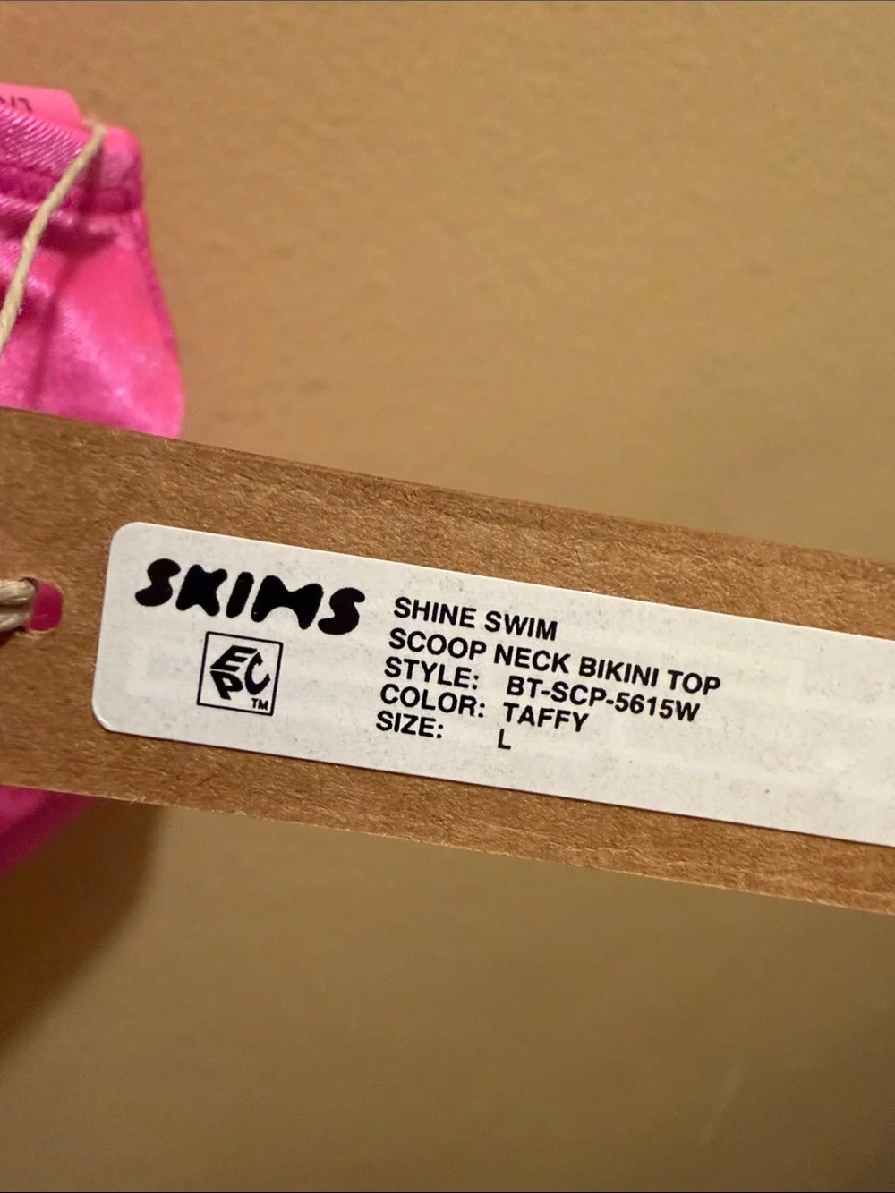 SKIMS scoop neck