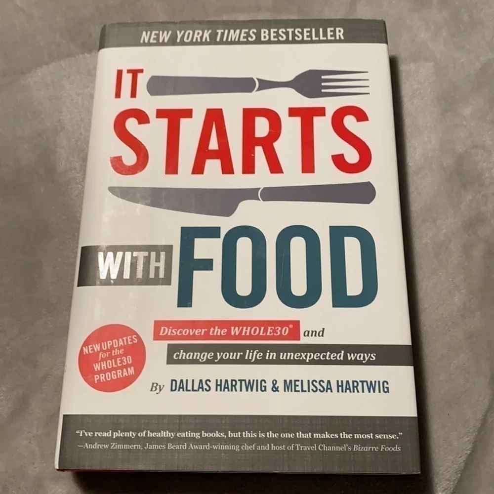 2 for $28 books, Whole 30 It Starts with Food Book & Cookbook
