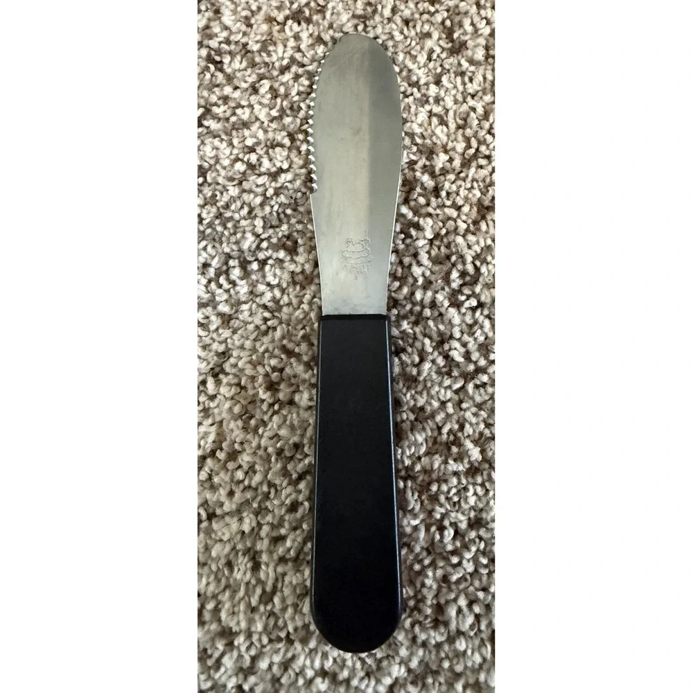 The Pampered Chef All Purpose Spreader Serrated Knife Discontinued 1641