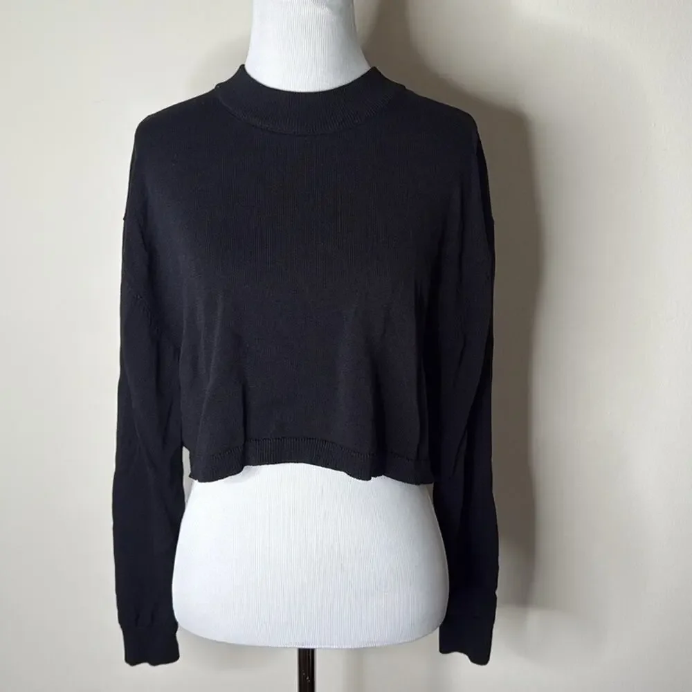 Zara black knit