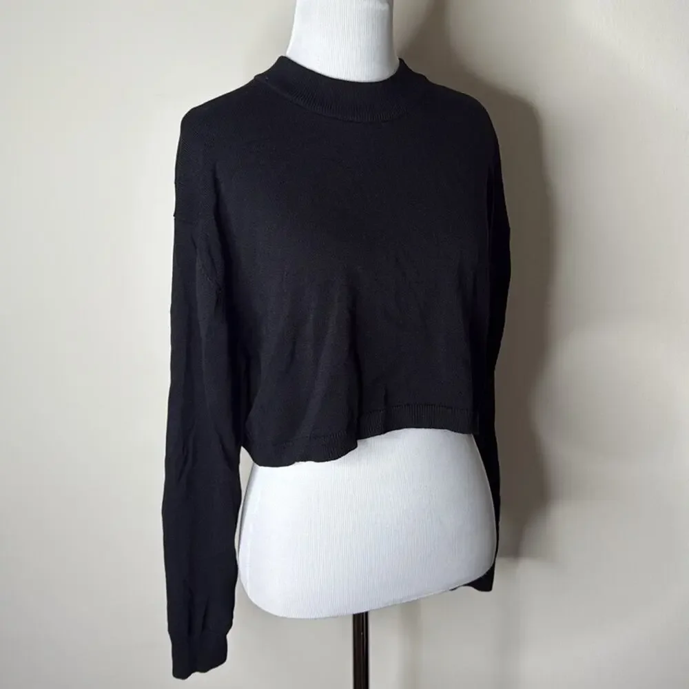 Zara black knit