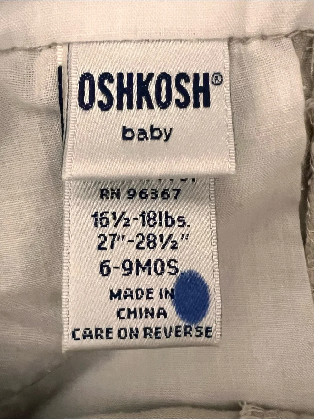 OshKosh Bgosh classic cotton