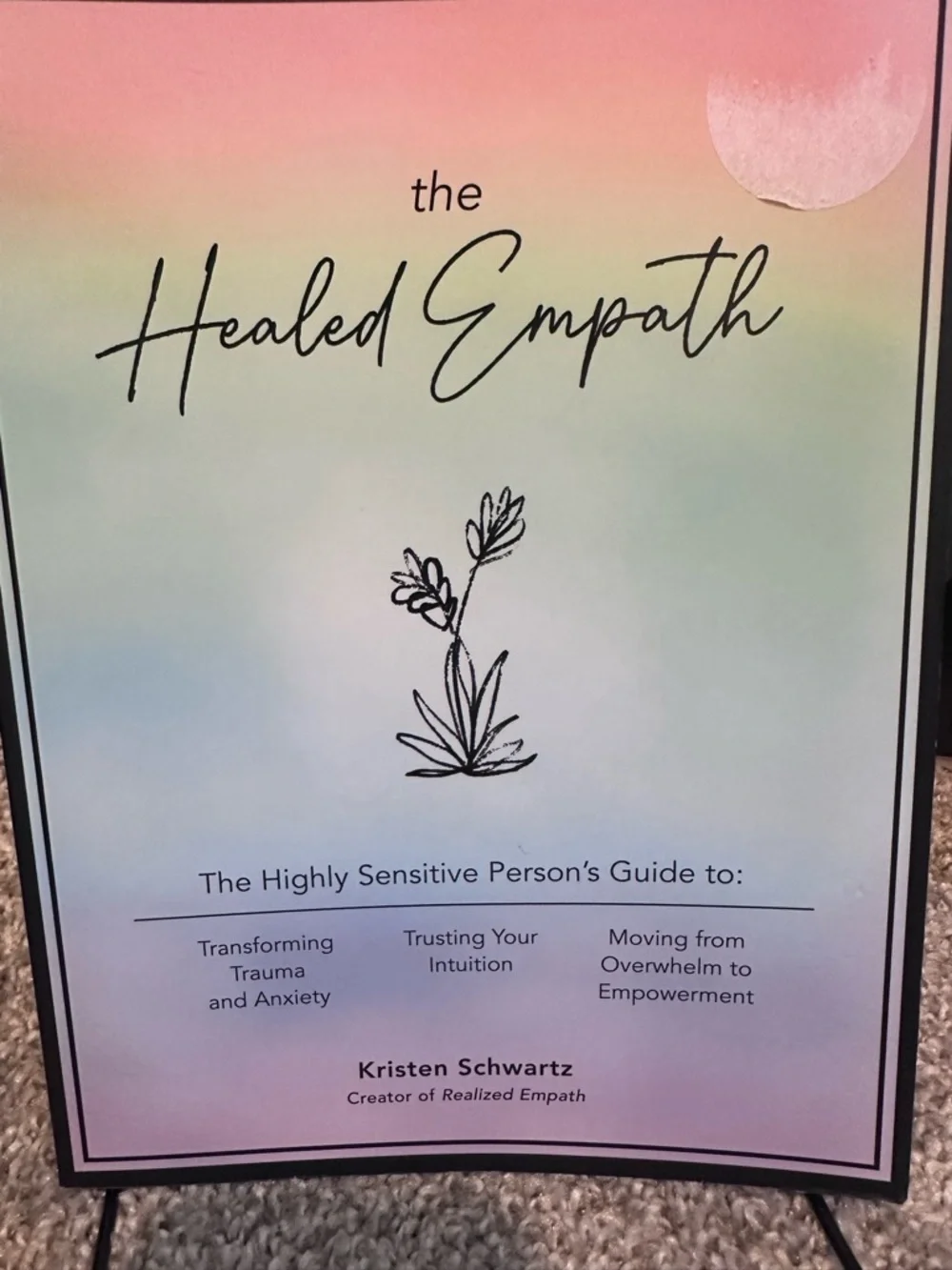 The Healed Empath Hardcover Journal - Pastel Gradient