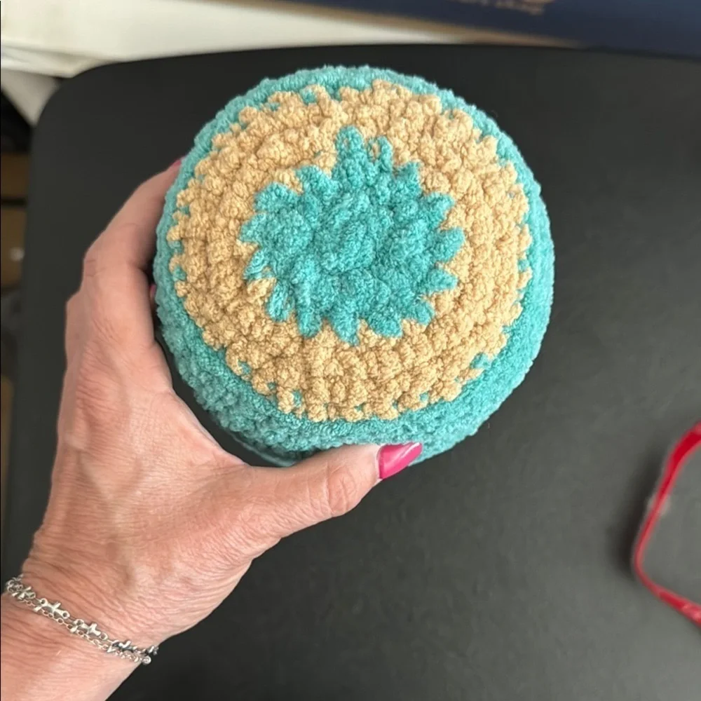 Handmade Crochet Pillow