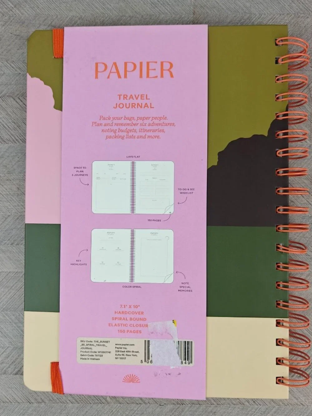 Papier stunning travel
