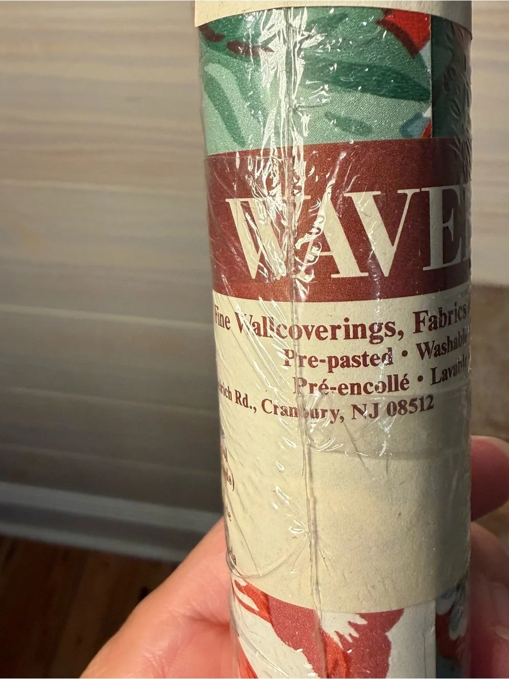 Vintage Waverly Wallpaper Border Lot of  6 Rolls Spools Floral Cottagecore