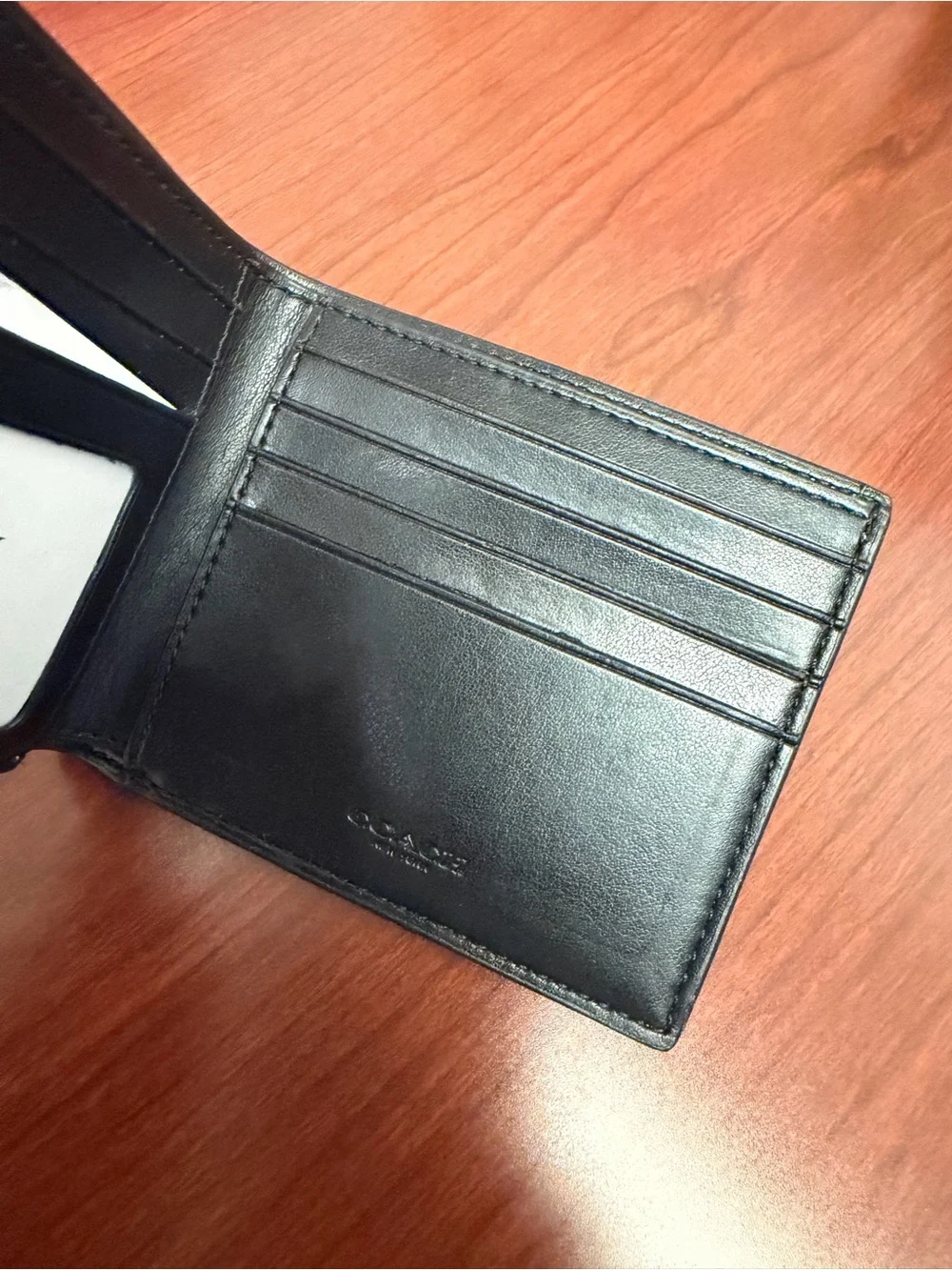 Coach billfold wallet