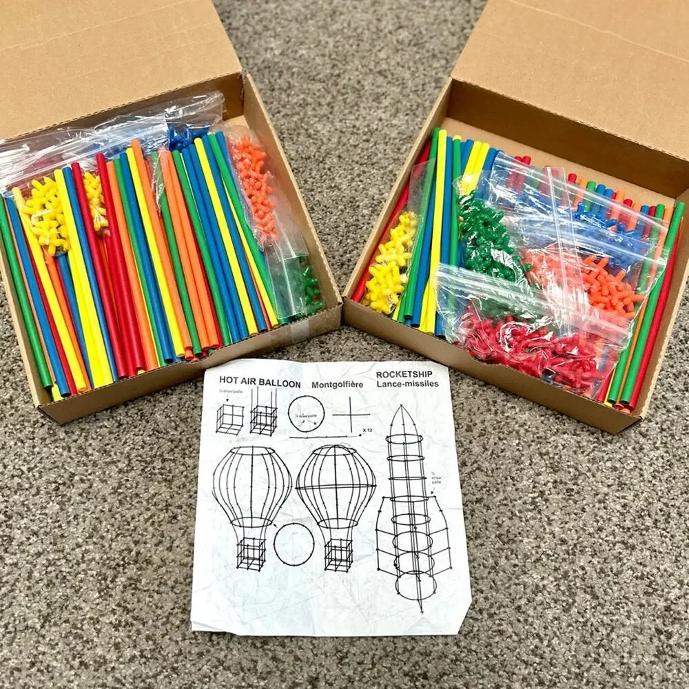 Roylco set straws