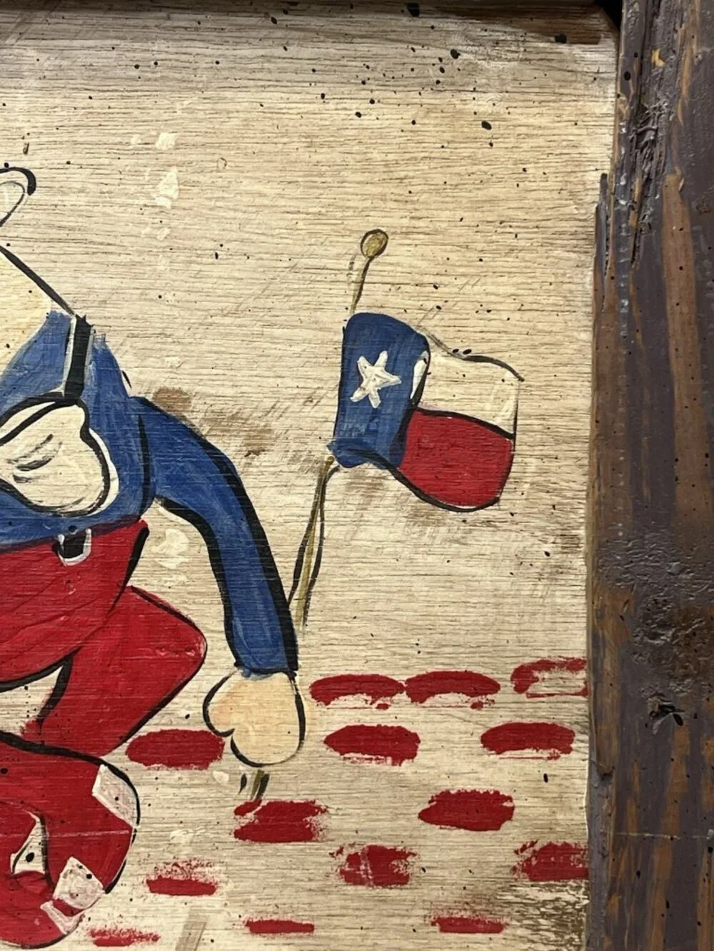Handmade hand painted