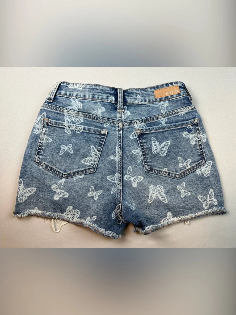 Justice wear distressed light