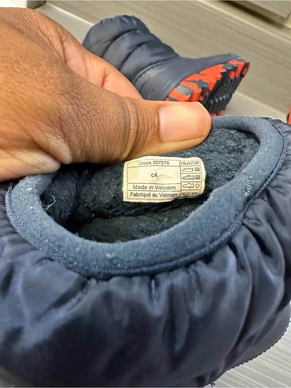 CROCS insulated puffer