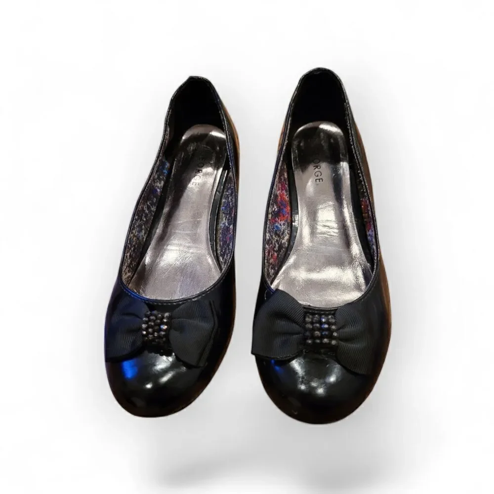 George sz 4 patent Leather shoe with 2