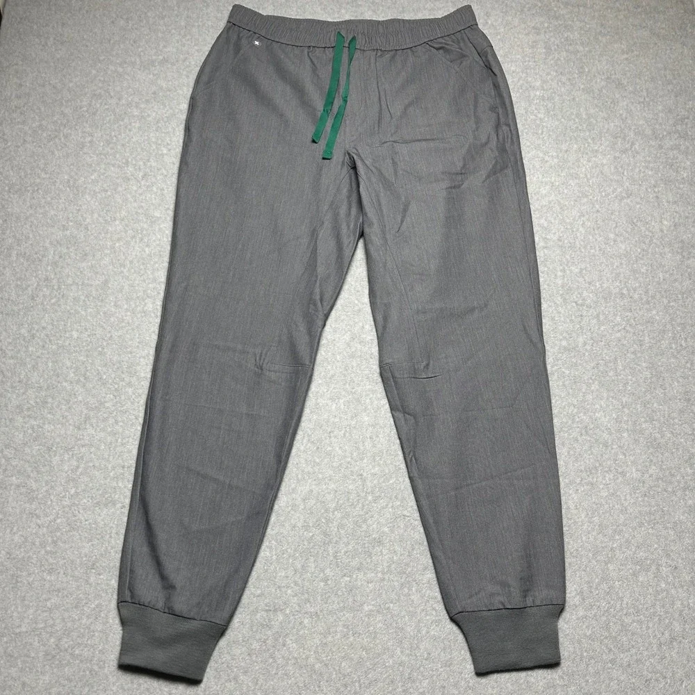 FIGS Mens‎ Zamora Jogger Scrub Pants Graphite Grey Size L PO#2584