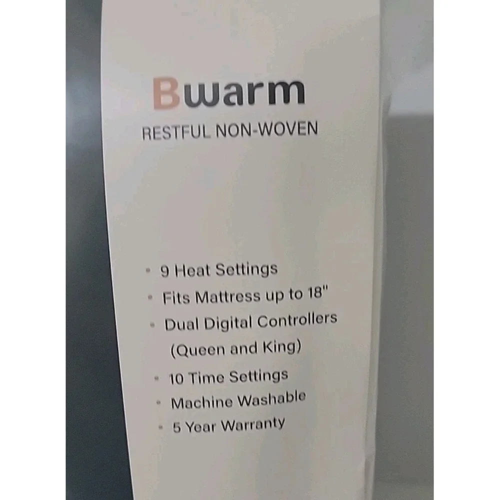 Bwarm supreme heated
