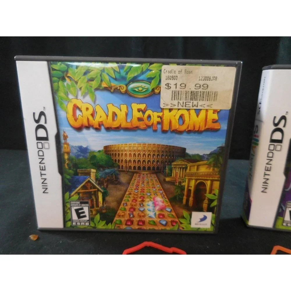 Nintendo DS  Silly Bandz Action Game + Cradle of Rome‎ Game Tested Work
