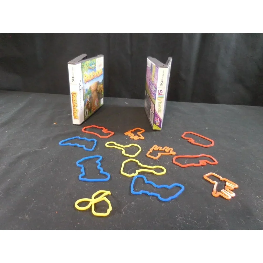 Nintendo DS  Silly Bandz Action Game + Cradle of Rome‎ Game Tested Work