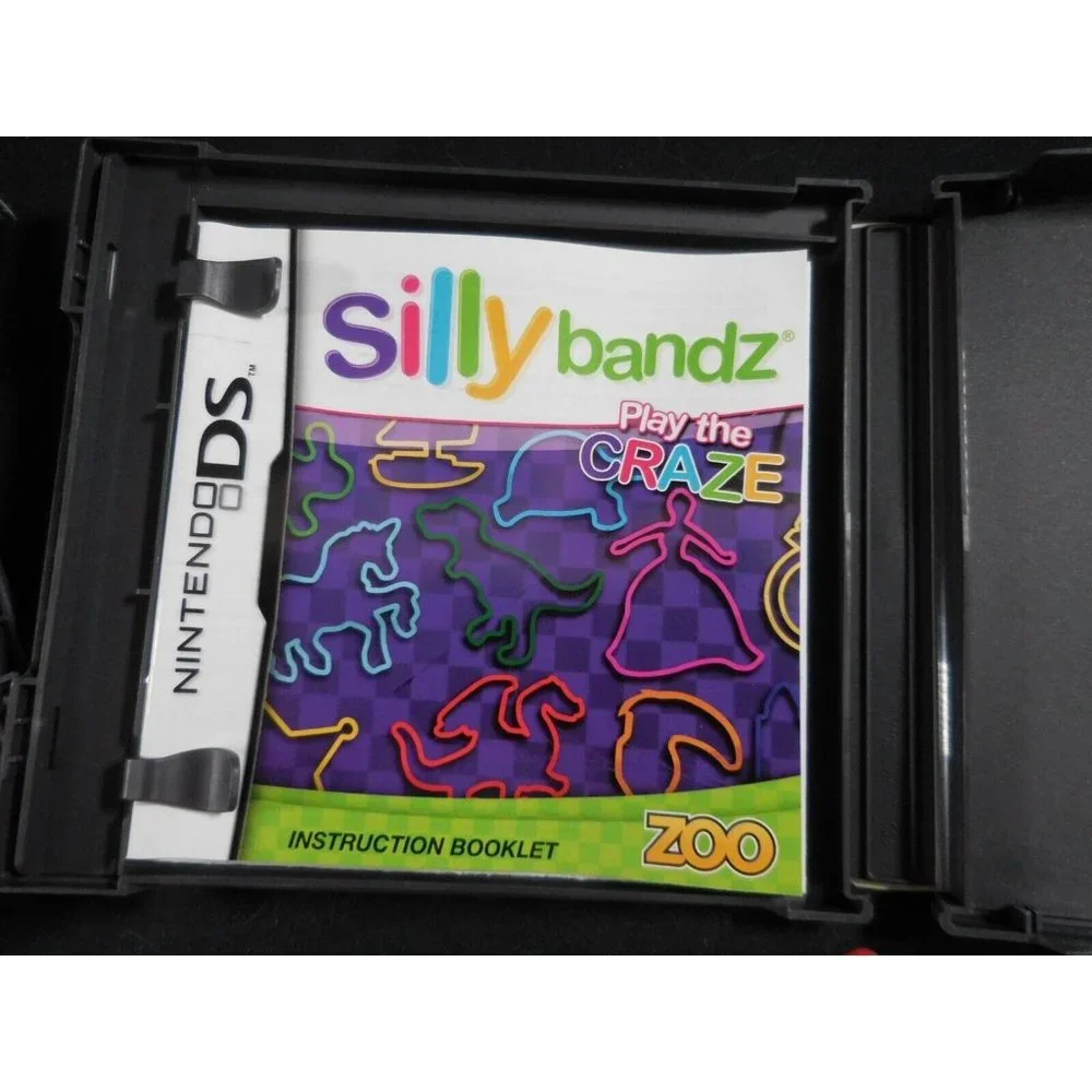 Nintendo DS  Silly Bandz Action Game + Cradle of Rome‎ Game Tested Work