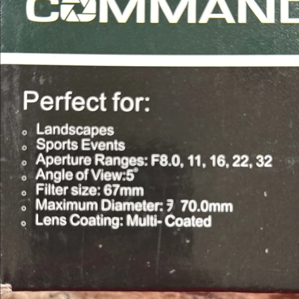 Commander Optics enhance your