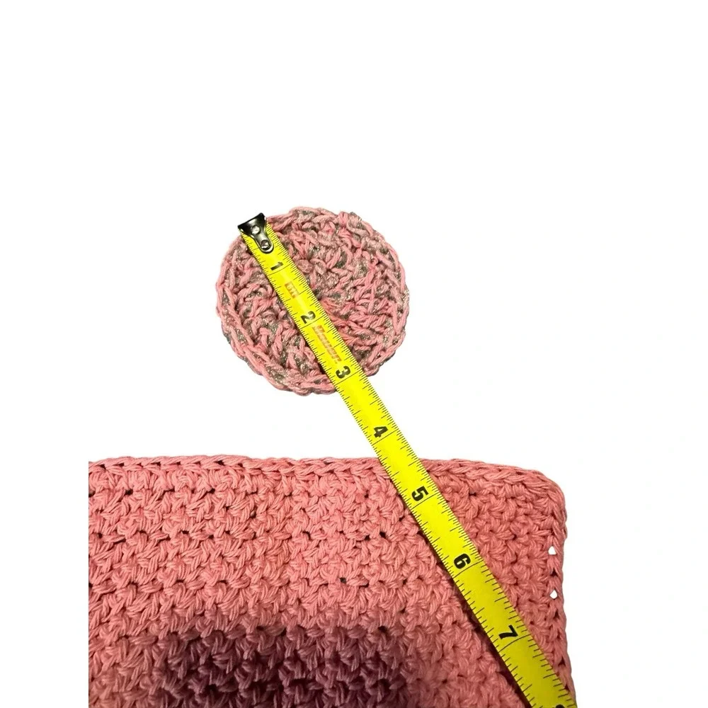 NEW crochet dish washing set 1 cotton wash cloth 1 dish scrubby‎ handmade